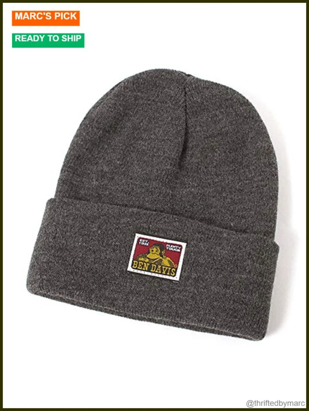 Acrylic Cuffed Beanie Skull Cap Breathable Winter Hat